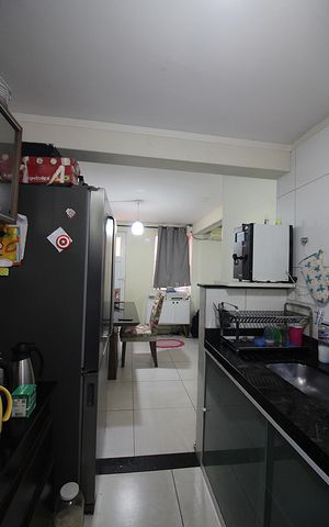Apartamento à venda com 47m², 2 quartos e sem vagaCozinha e Área de Serviço
