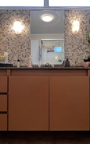 Apartamento à venda com 135m², 3 quartos e 1 vaga Apartamento à venda com 135m², 3 quartos e 1 vagaBanheiro da Suíte