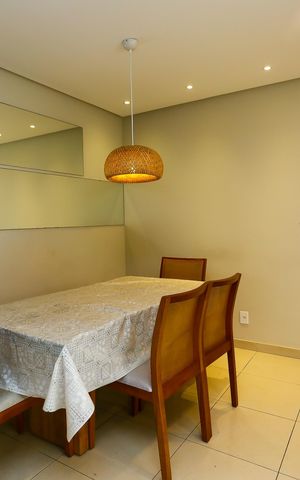 Apartamento à venda com 95m², 2 quartos e 2 vagas Apartamento à venda com 95m², 2 quartos e 2 vagasSala de Jantar