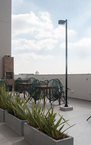 Studio à venda com 26m², 1 quarto e sem vagaÁrea comum - Churrasqueira