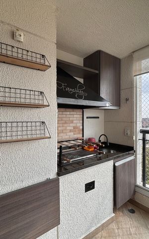 Apartamento à venda com 81m², 2 quartos e 1 vaga Apartamento à venda com 81m², 2 quartos e 1 vagaVaranda da Sala