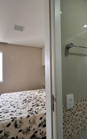 Apartamento à venda com 81m², 2 quartos e 1 vaga Apartamento à venda com 81m², 2 quartos e 1 vagaBanheiro da Suíte