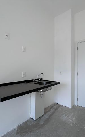 Studio à venda com 22m², 1 quarto e sem vaga Studio à venda com 22m², 1 quarto e sem vagaCozinha