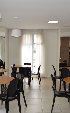 Apartamento para alugar com 50m², 2 quartos e 1 vagaÁrea comum - Salão de festas