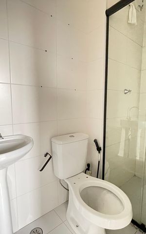 Apartamento à venda com 32m², 2 quartos e sem vaga Apartamento à venda com 32m², 2 quartos e sem vagaBanheiro