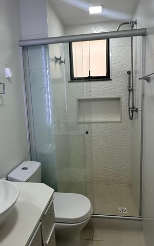 Apartamento para alugar com 109m², 3 quartos e 3 vagas Apartamento para alugar com 109m², 3 quartos e 3 vagasBanheiro da Suíte