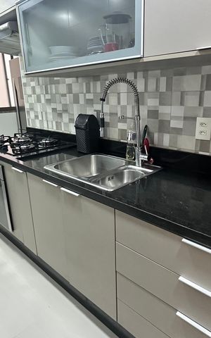 Apartamento para alugar com 109m², 3 quartos e 3 vagas Apartamento para alugar com 109m², 3 quartos e 3 vagasCozinha