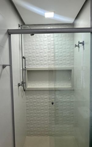 Apartamento para alugar com 109m², 3 quartos e 3 vagas Apartamento para alugar com 109m², 3 quartos e 3 vagasBanheiro social