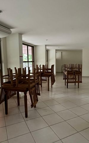 Apartamento para alugar com 109m², 3 quartos e 3 vagas Apartamento para alugar com 109m², 3 quartos e 3 vagasÁrea comum - Salão de festas