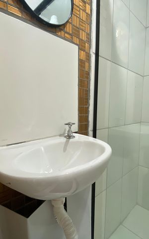 Studio à venda com 15m², 1 quarto e sem vaga Studio à venda com 15m², 1 quarto e sem vagaBanheiro