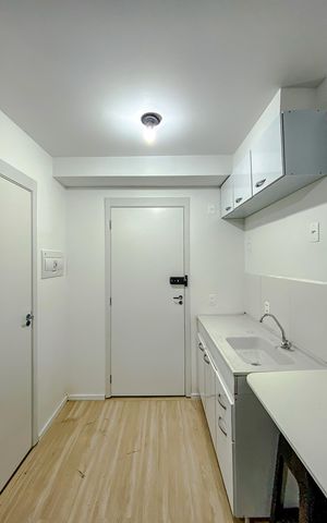 Studio à venda com 15m², 1 quarto e sem vagaCozinha