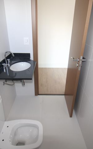 Apartamento à venda com 75m², 2 quartos e 1 vagaBanheiro da Suíte