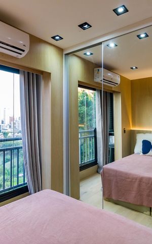Studio à venda com 26m², 1 quarto e sem vagaQuarto