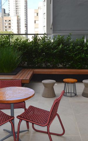 Apartamento para alugar com 23m², 1 quarto e sem vagaLounge