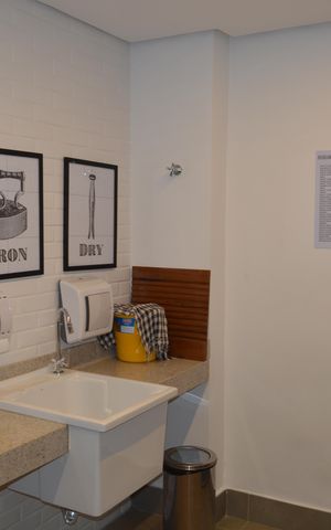 Apartamento para alugar com 23m², 1 quarto e sem vagaLavanderia