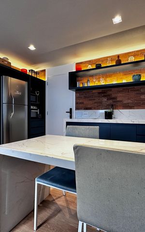 Apartamento à venda com 32m², 1 quarto e sem vaga Apartamento à venda com 32m², 1 quarto e sem vagaCozinha