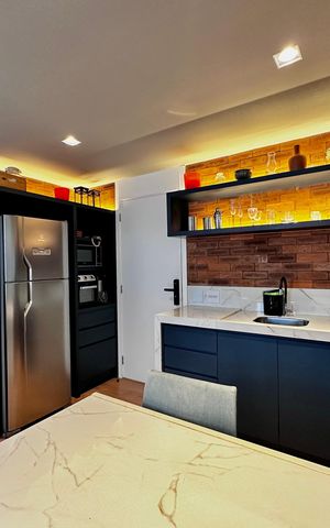 Apartamento à venda com 32m², 1 quarto e sem vaga Apartamento à venda com 32m², 1 quarto e sem vagaCozinha