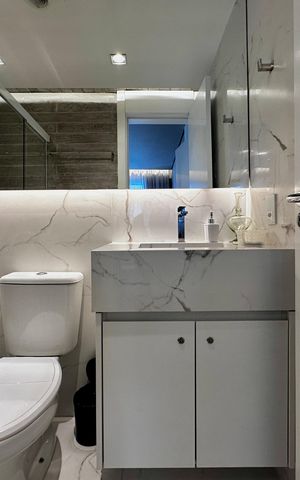 Apartamento à venda com 32m², 1 quarto e sem vaga Apartamento à venda com 32m², 1 quarto e sem vagaBanheiro Suíte