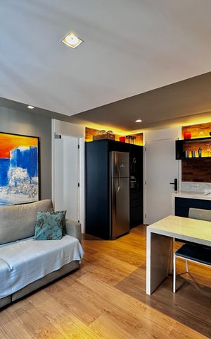 Apartamento à venda com 32m², 1 quarto e sem vaga Apartamento à venda com 32m², 1 quarto e sem vagaSala