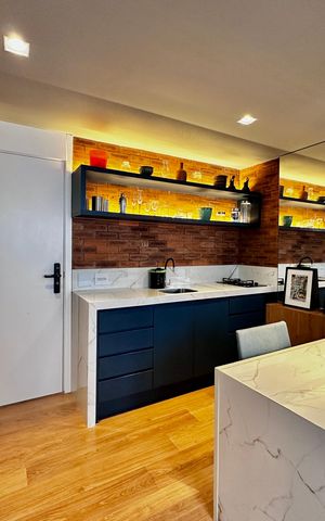 Apartamento à venda com 32m², 1 quarto e sem vaga Apartamento à venda com 32m², 1 quarto e sem vagaCozinha