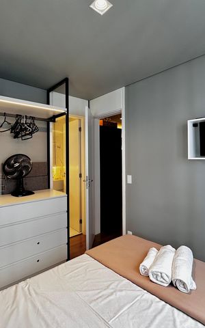 Apartamento à venda com 32m², 1 quarto e sem vaga Apartamento à venda com 32m², 1 quarto e sem vagaSuíte