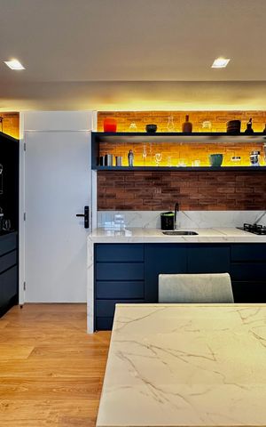 Apartamento à venda com 32m², 1 quarto e sem vaga Apartamento à venda com 32m², 1 quarto e sem vagaCozinha