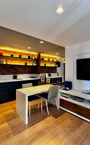Apartamento à venda com 32m², 1 quarto e sem vaga Apartamento à venda com 32m², 1 quarto e sem vagaSala