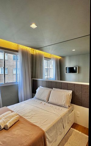 Apartamento à venda com 32m², 1 quarto e sem vaga Apartamento à venda com 32m², 1 quarto e sem vagaSuíte