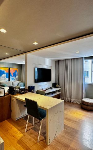 Apartamento à venda com 32m², 1 quarto e sem vaga Apartamento à venda com 32m², 1 quarto e sem vagaSala