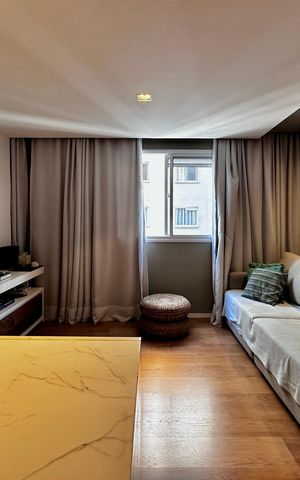 Apartamento à venda com 32m², 1 quarto e sem vaga Apartamento à venda com 32m², 1 quarto e sem vagaSala