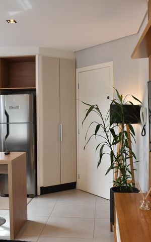 Studio para alugar com 42m², 1 quarto e sem vagaSala