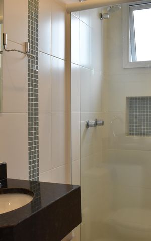 Studio para alugar com 42m², 1 quarto e sem vagaBanheiro