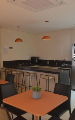 Apartamento para alugar com 58m², 2 quartos e 1 vagaÁrea comum - Salão de festas