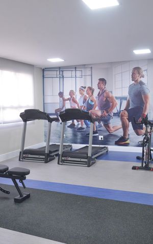 Apartamento para alugar com 58m², 2 quartos e 1 vagaÁrea comum - Academia