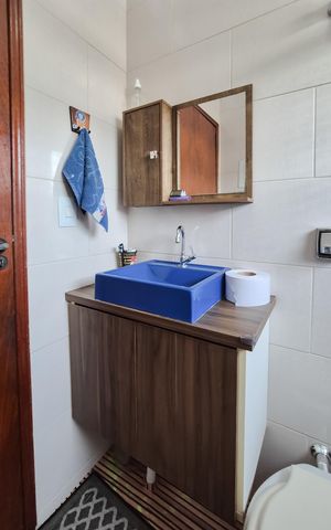 Casa à venda com 142m², 3 quartos e 2 vagasBanheiro Social