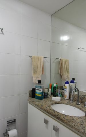Apartamento à venda com 89m², 3 quartos e 1 vagaBanheiro Social
