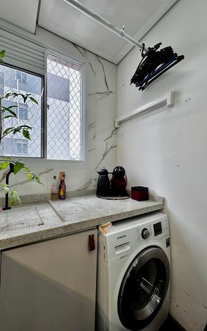 Apartamento à venda com 34m², 2 quartos e sem vaga Apartamento à venda com 34m², 2 quartos e sem vagaÁrea de Serviço