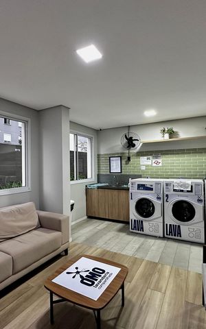 Apartamento à venda com 34m², 2 quartos e sem vaga Apartamento à venda com 34m², 2 quartos e sem vagaLavanderia