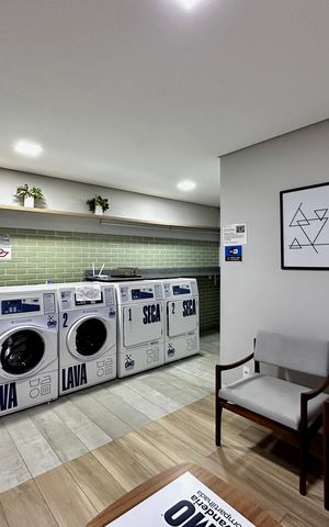 Apartamento à venda com 34m², 2 quartos e sem vaga Apartamento à venda com 34m², 2 quartos e sem vagaLavanderia
