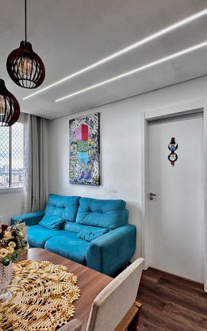 Apartamento à venda com 34m², 2 quartos e sem vaga Apartamento à venda com 34m², 2 quartos e sem vagaSala
