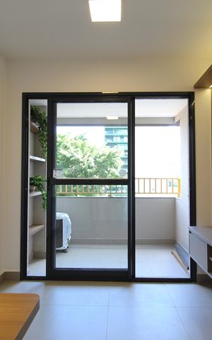 Studio para alugar com 26m², 1 quarto e sem vagaSala/Cozinha