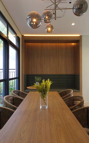 Studio para alugar com 26m², 1 quarto e sem vagaÁrea Comum - Espaço Gourmet