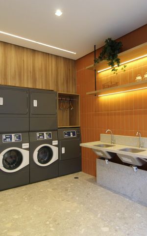 Studio para alugar com 26m², 1 quarto e sem vagaÁrea Comum - Lavanderia