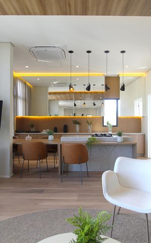 Studio para alugar com 26m², 1 quarto e sem vagaÁrea Comum - Salão de Festas