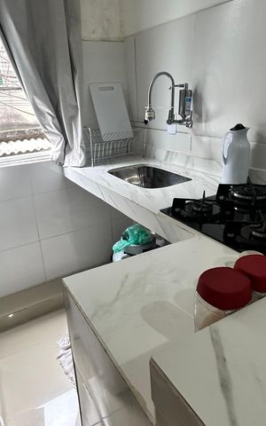 Apartamento à venda com 46m², 1 quarto e sem vaga Apartamento à venda com 46m², 1 quarto e sem vagaCozinha