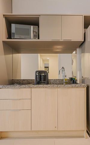 Studio para alugar com 27m², 1 quarto e sem vagaCozinha
