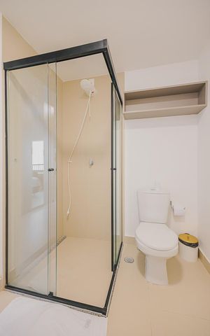 Studio para alugar com 27m², 1 quarto e sem vagaBanheiro