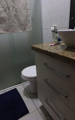 Casa para alugar com 150m², 3 quartos e 2 vagasBanheiro Social