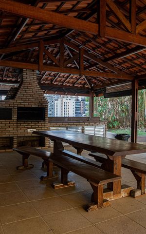 Apartamento à venda com 37m², 1 quarto e sem vaga Apartamento à venda com 37m², 1 quarto e sem vagaÁrea comum - Churrasqueira