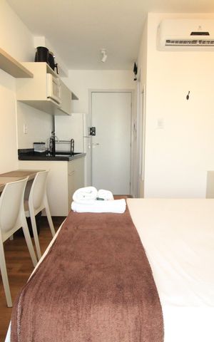 Apartamento para alugar com 20m², 1 quarto e 1 vaga Apartamento para alugar com 20m², 1 quarto e 1 vagaStudio